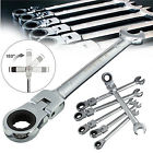 00001 Daniu Set Flexible Pivoting Head Ratchet Combination Spanner Wre