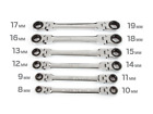 0020209007341 Tekton Ratcheting Box End Wrench Set With Store