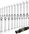 0176192v8 Toolguards Pieces Bag Ratcheting Wrench Set Metric Standard 0885892371274