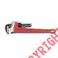 0171976 02810 Superior Tool 10 Pipe Wrench Cast Iron Hdle 017197028106