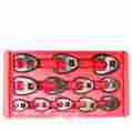 03323a Findingking 12 Pcs Neiko 3 8 1 2 Drive Crowfoot Wrench Set Sae 837013033233