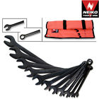 03575a Neiko Metric 16pc Mm Black Oxide Raised Panel Combo Wrench Sets Combination Box 837013035756