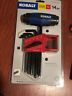 0498853 Kobalt New Pc Sae Hex Key Wrench Bit 099198001258
