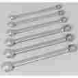 082901257752 25775 Ace 6pc Metric Combination Wrench Set Socket