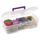 09912clpur  Clpur Plastic Art Supply Craft Storage Tool Box 190584065387