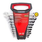 1000029839 Husky Ratcheting Combination Wrench Set Sae New