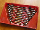 11-piece Snap-on Sae Standard Combination 12 Point Wrench Set Oex 3 8 1 11-piece Snap-on Sae Standard Combination 12 Point Wrench Set Oex 3 8 1
