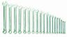 11014 Metric Combination Wrench Set