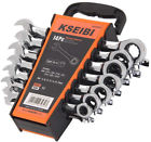 123970 Kseibi Piece Ratcheting Combination Wrench Set Chrome Vanadium Kit