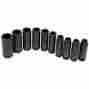 16860 Craftsman Evolv New Sears Tools 10 Pc Deep Impact Sockets Mm 888769492461