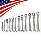 190891532886 Carejoy Gear Wrench Metric Ratcheting Flex Flexible Head