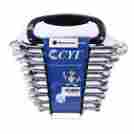 1c4750123 Cyi 9 Pcs Inch Metric Combo Ratcheting Wrench Set Mechanics Work Hand Tools