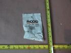 1w-2018-0458 Ridgid Heel Jaw With Pin Assembly Qty