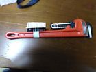 213456789 Ridgid Model Straight Pipe Wrench Plumbing