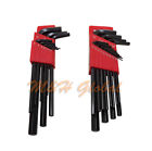 22 Pc Hex Key Wrench Set Sae Metric Sizes Long Arm Wrenches Hand Tool 657807115408