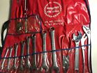 23025 Kraeuter Large 13 Piece Wrench Tool Set In Original Wrap Case
