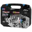 24-pc 38054 Channellock Inc Socket Set Uni-fit By 035794380540