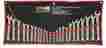 24-piece 89358 Grip Mm Sae Combination Wrench Set Chrome 097257893585