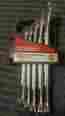 24721 Hyper Tough 5 Piece Combination Wrench Set Sae 8907328247211
