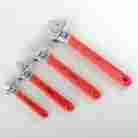 6899587 30087 Ate Tools 4 Pcs Adjustable Wrench Set Matte Handle Plumber Plumbing Mechanic 689958300877