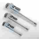 6899582 34042 Ate Tools 3 Piece Aluminium Pipe Wrench Set Plumbing Plumber Mechanic Shop 689958340422
