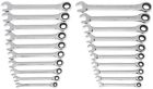 35719 Gearwrench Ratcheting Wrench Set Chrome Steel Alloy Corrosion 0099575357206