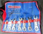 3lu25 Westward Metric Stubby Combination Wrench Set