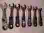 42040 Craftsman 7pc Sae Stubby Locking Flex Ratcheting Wrench Set Usa