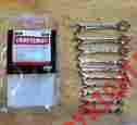 7149945 42319 Craftsman 10pc Sae Usa Midget Ignition Combination Wrench Set 714994423195