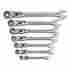 0995757 42400 099575424007 Craftsman 7 Pc Standard Locking Flex Ratcheting Combination Wrench Set
