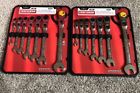 42400-42401 Craftsman Sae Mm Locking Head Flex Ratcheting Wrench Set Part