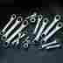 43027 Craftsman 12 Pc Wrench Set Pt Offset Ratcheting Box End Mm Std Garage Shop