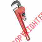 43572 Ridge Tool Ace Adjustable Pipe Wrench 8 In L 082901245230