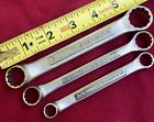 4365 Craftsman Tools Usa Sae Short Box End Wrench Set Offset