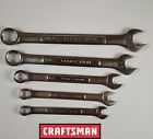 44384-44385-44386-44387-44388-44389-44390-44391 Craftsman Point Combination Wrench Lot Of