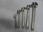 44603 44602 44604 44605 44662 Craftsman 6 8 10 12 15 Adjustable Wrench Set Made In Usa 5 Pcs