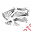 45032 Craftsman 32 Pc Standard And Metric 12 Pt Combination Wrench Set Brand New