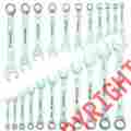 47467 Pittsburgh 22 Pc Fully Polished Sae Metric Combination Wrench Set