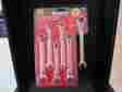 47987 Masterforge 6 Pc Fixed Ratcheting Combo Wrench Set Mm Fully Polished 099575569319