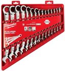 48-22-9416 Milwaukee Sae Combination Ratcheting Wrench Set 0045242515967
