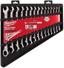 48-22-9516 Milwaukee Ratcheting Wrench Combination Set Size Labels 0045242515974