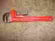 55671 Craftsman Vtg Guaranteed 10 Heavy Duty Pipe Wrench Made In U.s.a