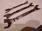 56038 Chicago Brand Alden Combination Open-ratcheting Sae Stainless Steel Wrenches 3 8-11 16 Set