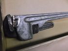 600mm Ritco Pipe Wrench 24 Aluminum Made In Usa Used