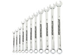 60538 Pittsburgh Pc Fully Polished Sae Long Handle Combination Wrench Set