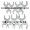 9721a 613364159828 Sunex Tools Drive Jumbo Sae Crowfoot Wrench Set