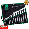 62105 Steel Vision Sae Combination Wrench Set Durable Long 819847020047