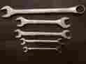 68422 68465 68464 68462 68461 Klein Tools 5 Piece Open End Wrench 3 8 7 16 1 2 9 11 4 13 New