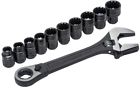 68792 Wrench Set Drive Black Adjustable Pipe Ratchet Multitool 691171768792