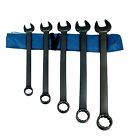 697950174587 Martin Tools Sae Big Combination Wrench Set Black